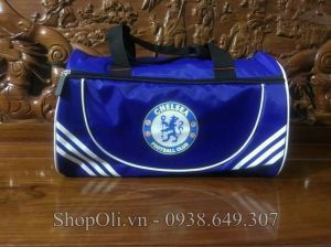 Túi trống đựng giày bóng đá Chelsea xanh