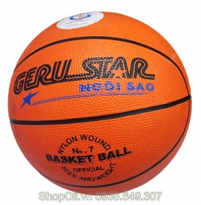 Trái bóng rổ cao su GERU STAR số 7