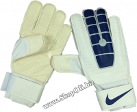 Găng tay thủ môn Nike xương cá - trắng xanh