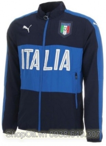 Áo khoác tuyển Ý xanh đen 2016 (Liên hệ)