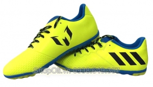 Giày đá bóng Adidas Messi màu xanh chuối F1
