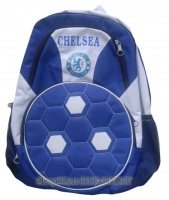 Balo Chelsea xanh trắng