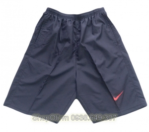 Quần đùi thể thao Nike vải dù - màu xám