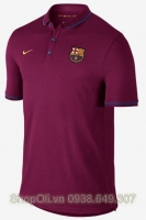 Áo polo clb Barcelona đỏ đô 2016 (Liên hệ)