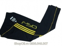 Quần dài thể thao F50 đen phối vàng