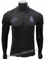 Áo polo Real Madrid đen 2016-2017 (Liên hệ)