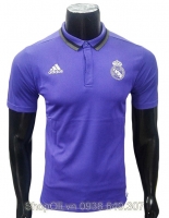 Áo polo Real Madrid tím 2016-2017 hàng Thái F1 (Liên hệ)