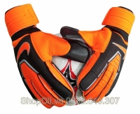 Bao tay thủ môn Nike xương cá - đen cam