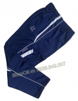 Quần dài thể thao HEMAS xanh đen phối trắng