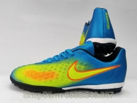 Giày đá bóng Nike Magista mới 2016-2017 xanh phối cam dạ