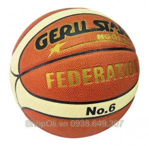 Quả bóng rổ da Geru Star Federation size 6