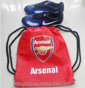 Túi rút đựng giày Arsenal màu đỏ