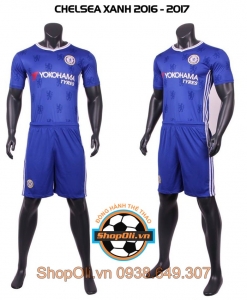 Quần áo bóng đá Chelsea xanh sân nhà(Liên hệ)