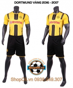 Quần áo bóng đá Dortmund vàng sân nhà 2016-2017 (Liên hệ)
