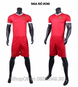 Quần áo đá banh tuyển Nga đỏ 2017 Confed cup (Liên hệ)