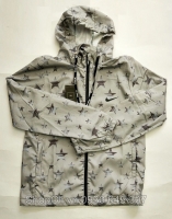 Áo gió thể thao Nike đẹp xám sao