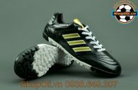 Giày đá banh Copa sân cỏ nhân tạo chất liệu da - đen