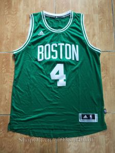Đồ bóng rổ BOSTON số 4 THOMAS màu xanh lá vnxk