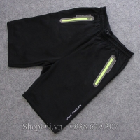 Quần Short thể thao nam Sport Pro đen phối chuối