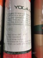 Thảm yoga giá rẻ vân bông