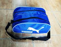 Giỏ đựng giày đá banh 2 ngăn Puma xanh