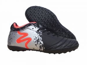 Giày bóng đá Mitre Galaxy YS 17.2 đen phối xám + túi rút + tất vớ