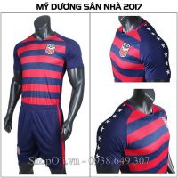 Quần áo đá banh tuyển Mỹ sân khách 2017-2018 (Liên hệ)
