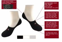 Tất vớ hài cotton gót sillicon Prano CO-08