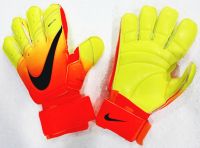 Găng tay bóng đá thủ môn có xương cá xịn - cam vàng