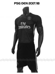 Quần áo đá bóng clb PSG đen  2017 - 2018