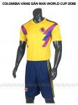 Quần áo đá bóng đội tuyển Colombia vàng sân nhà  2017 - 2018 ( Liên hệ)