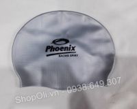 Nón bơi, mũ bơi Phoenix PN50 xịn - Bạc