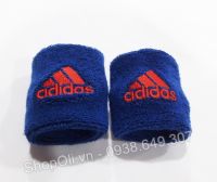 Băng cổ tay adidas thấm hút mồ hôi thể thao - bích cam