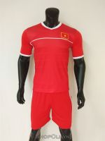 Đồ đá banh training Việt Nam 2018 màu đỏ