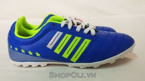 Giày bóng đá sân cỏ nhân tạo Coavu màu xanh