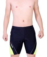 Quần bơi nam cỡ lửng 881 đen phối chuối