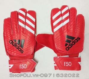 Găng tay thủ môn Adidas F50 màu đỏ