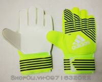 Bao tay thủ môn bóng đá Adidas Pro xanh chuối