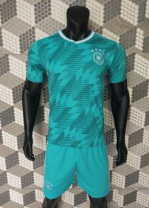 Quần áo bóng đá tuyển Đức xanh sân khách WC2018