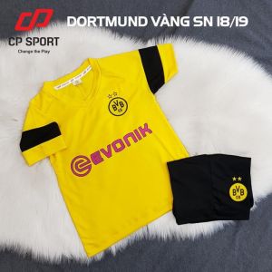 Đồ trẻ em bóng đá Dortmund vàng