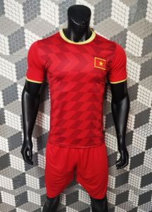 Quần áo bóng đá thi đấu đội tuyển Việt Nam màu đỏ 2019 mới nhất