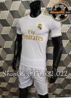 Áo thi đấu CLB Real Madrid sân nhà mới nhất 2019-2020
