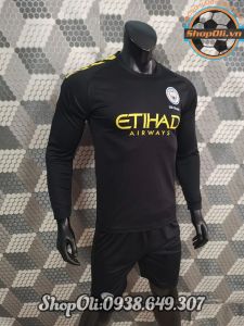 Quần áo đá banh tay dài CLB Manchester City 2019-2020 mới nhất