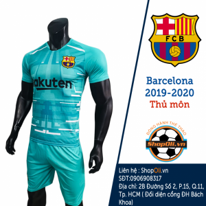 Bộ quần áo đá bóng thủ môn Barcelona 2019-2020