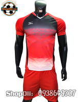 Bộ đồ bóng chuyền thi đấu Mizuno màu Đỏ