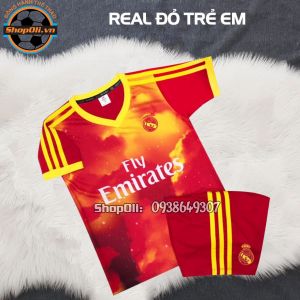 Bộ quần áo đá bóng trẻ em Real Madrid 2019-2020