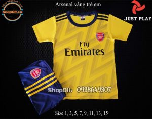 Bộ quần áo đá bóng trẻ em Arsenal JP  2019