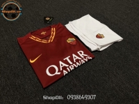 Bộ quần áo đá bóng Thái F2 CLB AS Roma sân nhà 2020