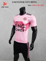 Áo quần đá banh CLB Leicester City hồng mới 2020