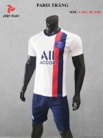 Áo quần đá banh CLB Paris trắng mới 2020